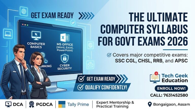 The Ultimate Computer Syllabus for Govt Exams 2026